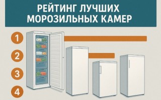 Лучшие морозильные камеры: рейтинг 2024–2025, выбор и цены
